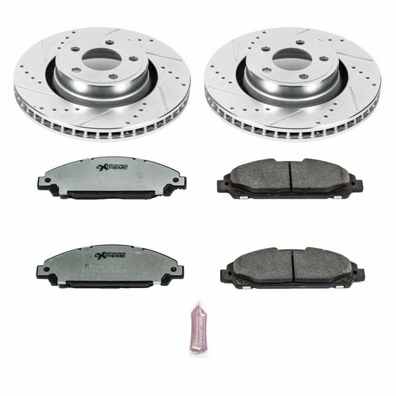 Power Stop Brake Kit For Ford Mustang 2015-2020 Front Z26 Street Warrior | K6809-26