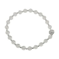 Magnetic Curtain Tiebacks, Curtain Tiebacks Crystal Bead Magnetic Durable Tie Backs Drapery Holdbacks Holder for Window Curtain Panels, Drapes, Home Decor, Clear