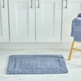 thumbnail image 2 of Better Homes & Gardens Cotton Reversible Bath Rug, Blue Silver, 17" x 24", 2 of 10