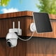 thumbnail image 3 of Panel solar Seitruly para carga solar al aire libre USB IP65 Cargador de cámaras de carga solar Blanco, 3 of 6