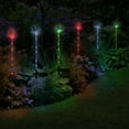 thumbnail image 7 of Exhart  WindyWing Solar Powered Garden Stake Set of Cardinal, Hummingbird and Blue Bird with Colored LED Lights, 4 by 27 inch, Plastic, Multicolor, 7 of 7