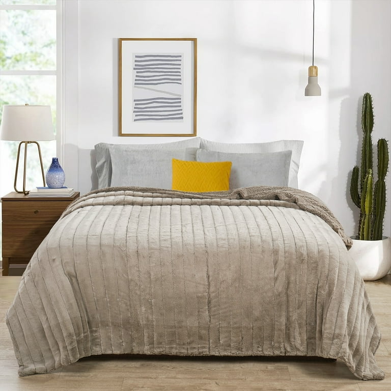 Oatmeal 2025 bed throw