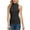 Single Pack - Black, variant on CARCOS Women's Sleeveless High Turtleneck Fitted Tank Top (S-XL)