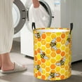 thumbnail image 6 of Space Theme Skull Round Laundry Storage Basket Toys Clothes Organizer Bin For Home Bathroom Bedroom Dorm Nursery, 6 of 8