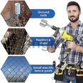 thumbnail image 2 of For sds plus tpost ground rod driver 65mm bit for rotary hammer drill, 2 of 3