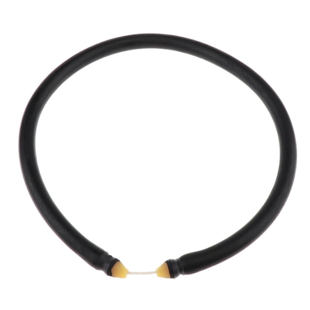 Tubo de Goma para Pesca / Latex de Caucho Repuesto para Lanza, ø Interior 3mm ø Exterior 16 mm Longitud 68cm Negro