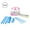 Pink, variant on YAOMOBB Fast Balloon Inflation Dual Nozzle Electric Balloon Pump Quick Inflating Balloon Party Decoration Tool