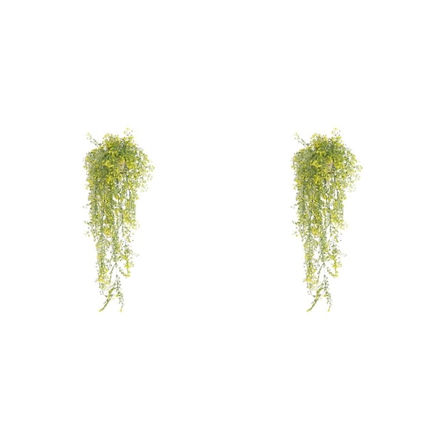Matsuzay Fondo de pared artificial Flores colgantes Planta Vid falsa Cumpleaños Balcón Decoración Regalos de inauguración Suministro para oficina Type1 NO1 Matsuzay CBP487886