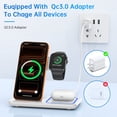 thumbnail image 6 of Cshidworld Wireless Charger, Portable Charger Phone Charging Station Compatible with iPhone 17/16/15/14/13/12/11 Pro Max/XS, Apple Watch 10/9/8/7/6/5/4, AirPods 4/3/2, Samsung Galaxy(with Adapter), 6 of 9