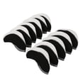 thumbnail image 3 of 11 Pcs Iron Headcover Anti Scratch Numbered Headcover Protector Guard 4 9, P, S, White, 3 of 8