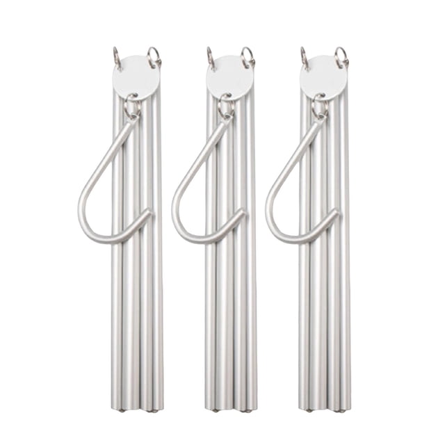 Perchero plegable para ropa, estante de secado de ropa portátil multiusos, organizador de guardarropa antideslizante, colgador de viaje para balcón, Camping, hogar, armario plata Sunnimix percha de viaje