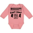 thumbnail image 3 of Inktastic Mississippi Awesome Since 1836 Boys or Girls Long Sleeve Baby Bodysuit, 3 of 5