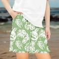 thumbnail image 2 of Odeerbi 5-14 Años Niños Niñas Pantalones Cortos de Estampado Tropical Hawaiano Pantalones de Baño En Seco Rápido Pantalones Cortos de Tabla de Playa Pantalones Cortos Deportivos, 2 of 5