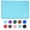 Sky Blue, variant on Silicone Waterproof Dog Cat Pet Feeding Mats, Non Slip, Easy Clean Pet Dog Cat Bowl Mats Placemat 18.5" x 11.5"Black