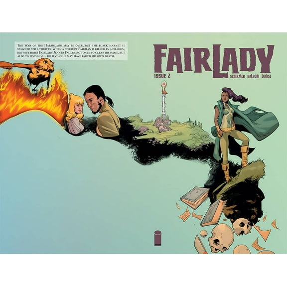 Fairlady #2 (Cvr A Balboni & Louise) Image Comics Comic Book