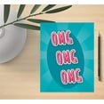 thumbnail image 4 of Koyal Wholesale Funny Congratulations Jumbo Card With Envelope, OMG, Engagement, Pregnancy, Graduation, New Home, 1-Pack, 4 of 5