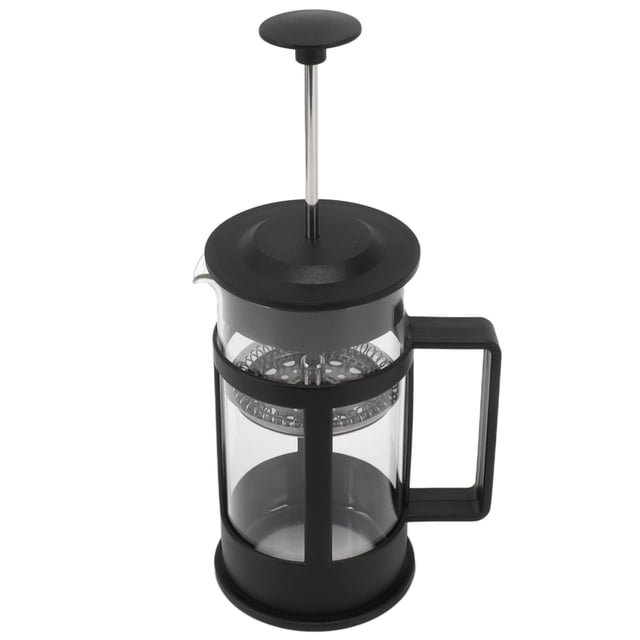 350ml French Press Coffee Maker Glass Stainless Steel Coffee Press Glass French Press Teapot