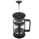 thumbnail image 3 of Cafetera de prensa francesa de 350 ml, de acero inoxidable, de cristal, tetera de prensa francesa., 3 of 14