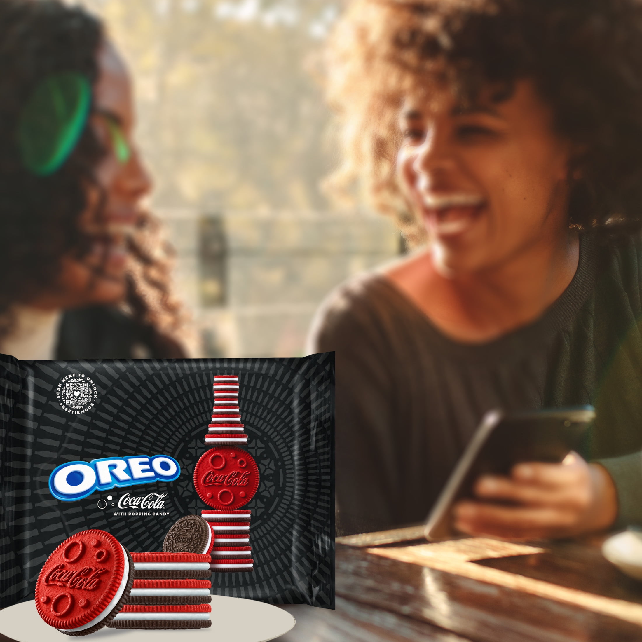 (2 pack) OREO Coca-Cola Sandwich Cookies, Limited Edition, 10.68 oz