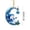 C, variant on 26 Initial Letter Christmas Snowman Ornaments, Blue Personalized Hanging Pendant for Indoor DIY Hanging Xmas Ornament,A