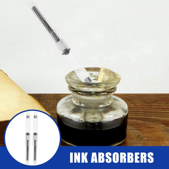 HAMPPLIES 10Ud Kit De Absorbedores De Tinta Para Plumas Fuente Resistentes Y Portátiles