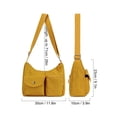 thumbnail image 5 of Deago Crossbody Bag for Women Nylon Waterproof Shoulder Purse Messenger Bag Handbag Multi Pocket Lightweight Pocketbooks, 5 of 9