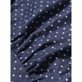thumbnail image 7 of DARING DIVA Polka Dots Pattern Suspender Mini Overall Dress Skirt M Dark Blue-Dots, 7 of 7