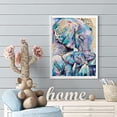 thumbnail image 5 of Juego de pintura de diamantes de elefante de 30 x 40 cm, juego de pintura de diamantes 5d para adultos, juego de arte de diamantes, 5 of 5