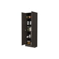 thumbnail image 2 of FM FURNITURE Virginia Double Door Storage Cabinet, Five Shelves, 2 of 6