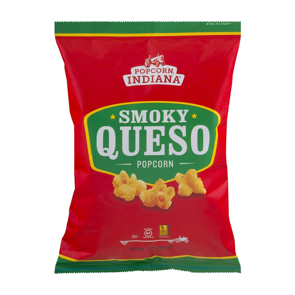 Popcorn Indiana Smoky Queso Popcorn, 6 Oz.