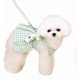 thumbnail image 1 of Plaid Dog Dress Harness Leash Set Girl Dog Clothes for Small Dogs Green Dog Summer Dress with D-Ring Bow Knot Princess Skirt for Cat Dog (M, Green), 1 of 3