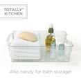 thumbnail image 4 of Totally Kitchen Clear Plastic Stackable Storage Bins with Handles | Large 1.6 Gallon, 4 of 7