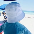 thumbnail image 6 of Knaut Sports Terry Bucket Hat Wide Brim Sun Protection for Girls Boys, Beach Hat, Teal, 6 of 9
