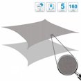 thumbnail image 3 of Sunshades Depot 10' x 13' Sólido Gris Claro Parasol Vela Rectángulo Permeable Toldo Personalizar Estándar Comercial, 3 of 5