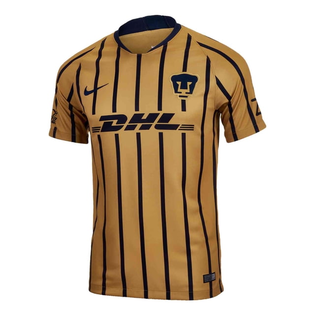 Jersey Nike Hombre Pumas UNAM 18/19 Dorado 919012711