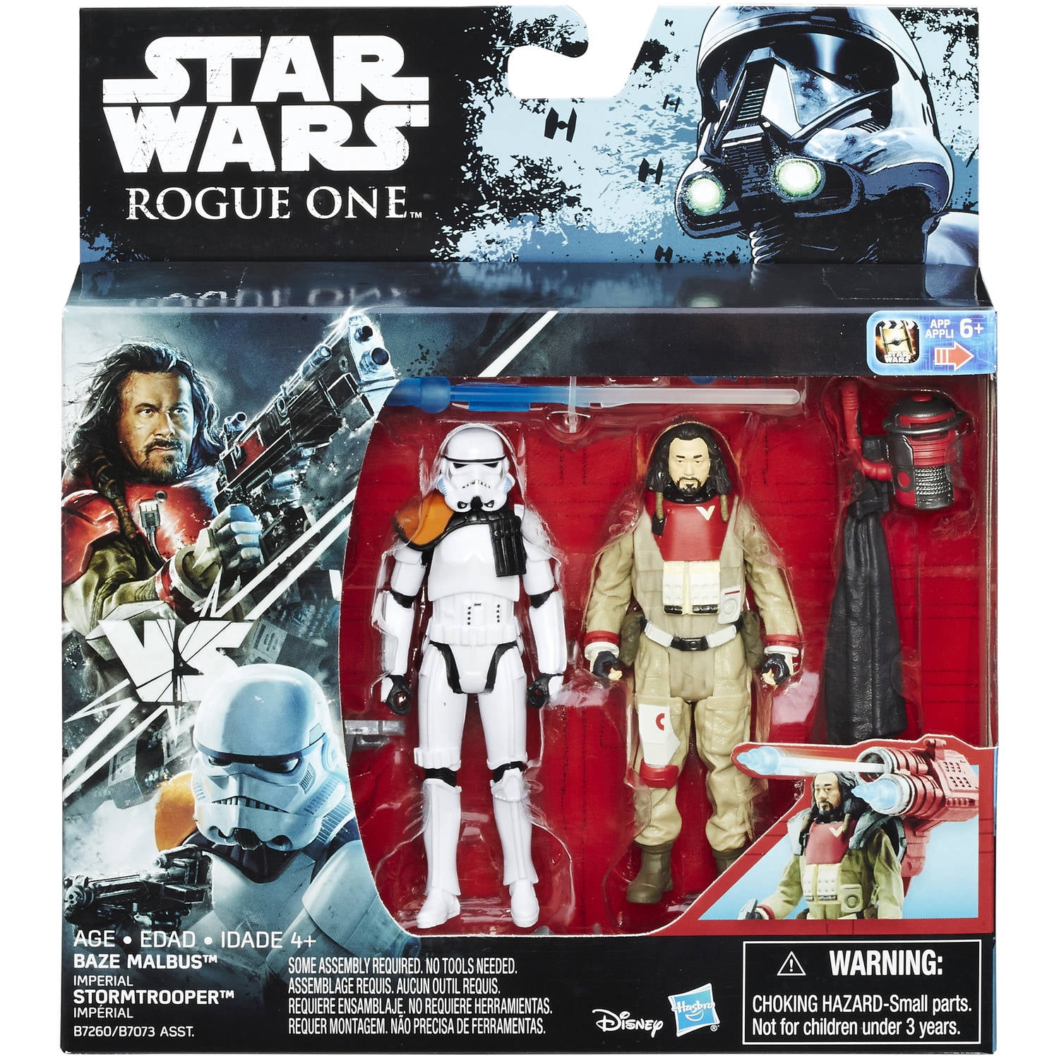 Star Wars: Rogue One Baze Malbus vs. Imperial Stormtrooper