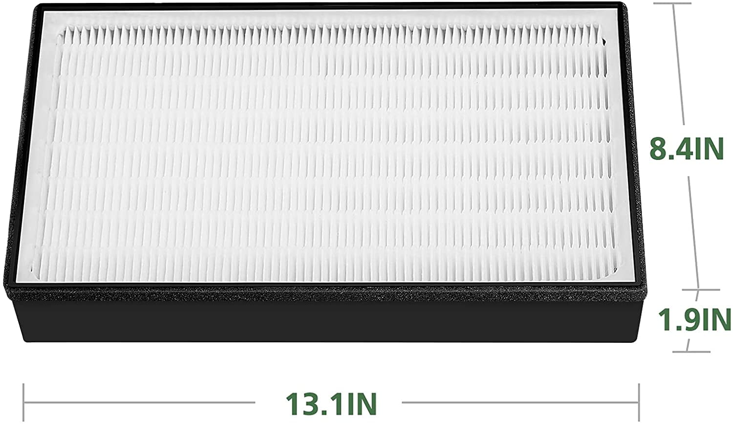 2 Pack A2 F2 H13 HEPA Replacement Filter Compatible with 3M Filtrete Room Air Purifier Models FAP-C02-A2, FAP-C03-A2, FAP-T03-A2, Part # 1150101