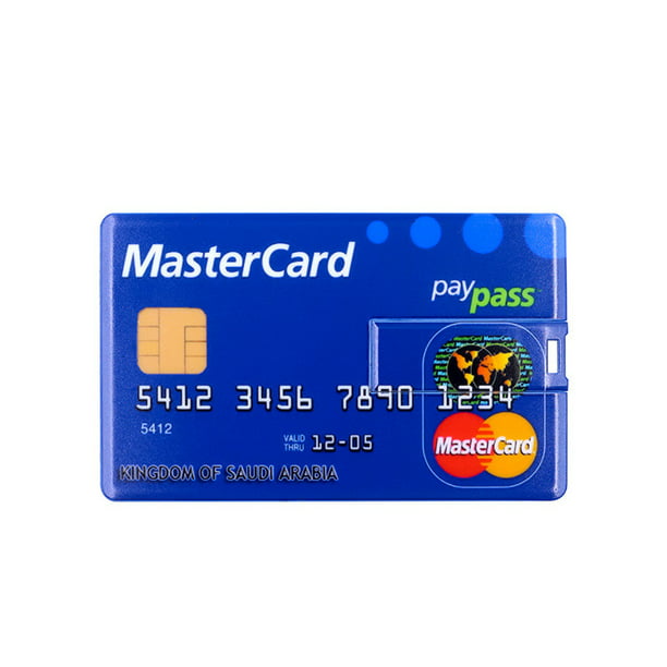 Flash Drive High Speed Bank Credit Card Pen Drive Pendrive Memory Usb Stick 8/16/32/64/128GB - Walmart.com