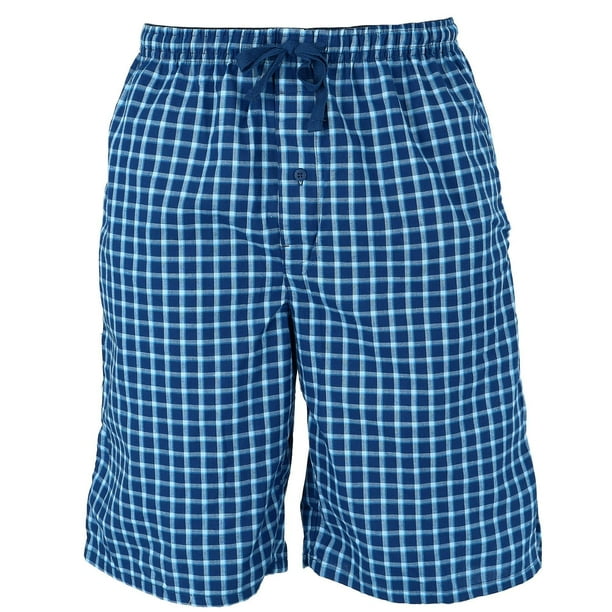 Hanes Cotton Madras Drawstring Sleep Pajama Shorts (Men's) Walmart.ca