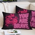 Art Gaming Icons Body Pillow Cover Multi Panel Neon Letter Pink You Are ...
