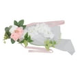 thumbnail image 2 of Décorations d'Allée de Mariage, Décorations d'Allée de Mariage Élégantes Décorations de Chaise d'Allée de Mariage Chaise de Mariage Fleurs Construction Robuste, 2 of 8