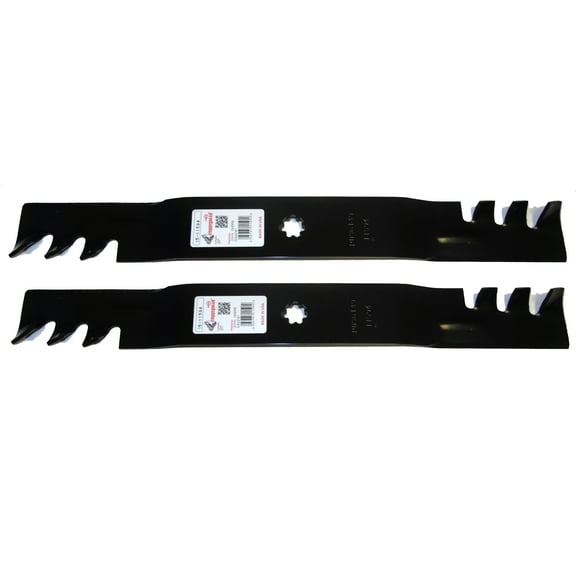 2 PK 11594 Rotary Blades Compatible With John Deere AM137328, AM141033, GX22151