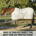 thumbnail image 2 of Schneiders Soft Interlock Mesh II Fly Sheets | Horse Euro Bellyband | Silver | 84, 2 of 9