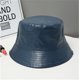 thumbnail image 1 of Gorro de pescador ZHAOCHENG de cuero para niños diseño de nichos negros color negro, 1 of 5