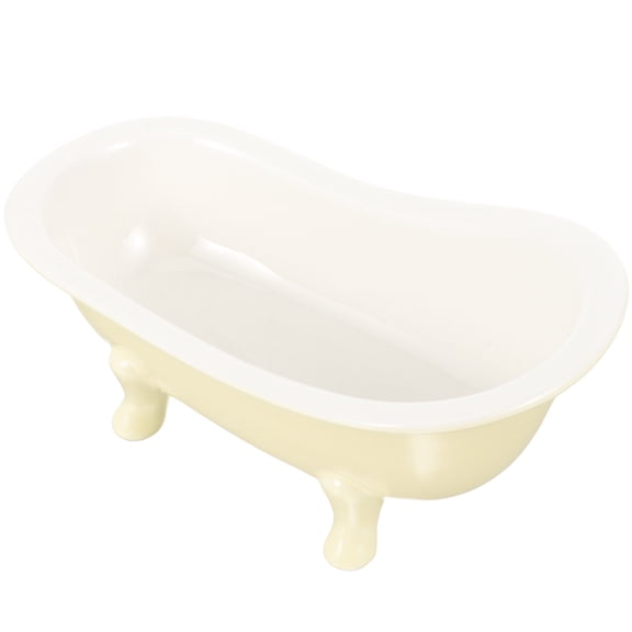 Mini Plant Pot with Bathtub Figurine, Chic Flowerpot Planter for Indoor Garden Decor