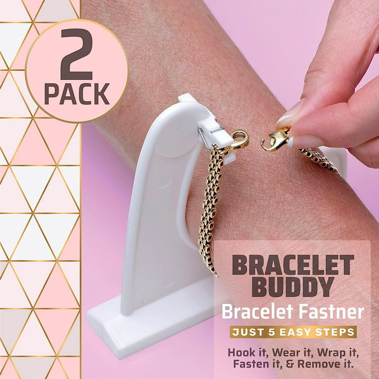 Medca Silver Bracelet Buddy Jewelry Helper Watch Repair Tools & Kits 2 Pack