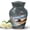 Sparrow urn -4, variant on Muktive Sparrow Small Urns for Human Ashes - Memorial Green Urn for Cremated Remains 3 Inch - Pink Flower Decorative Tiny Urns for Human Remains - Small Cremation Urn for Mom and Dad