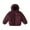 Red, variant on XIMIN Kids Boy Girl Winter Warm Hooded Puffer Jacket Lightweight Padded Outerwear Zipper Packable Windproof Down Coat with Hood Casual Outerwear