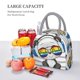 thumbnail image 5 of Fotbe Panda with Sun glasses Bolsa de Almuerzo con Estampado, Lonchera Aislada, Contenedor de Comida Reutilizable Tipo Cooler a Prueba de Fugas, 5 of 6