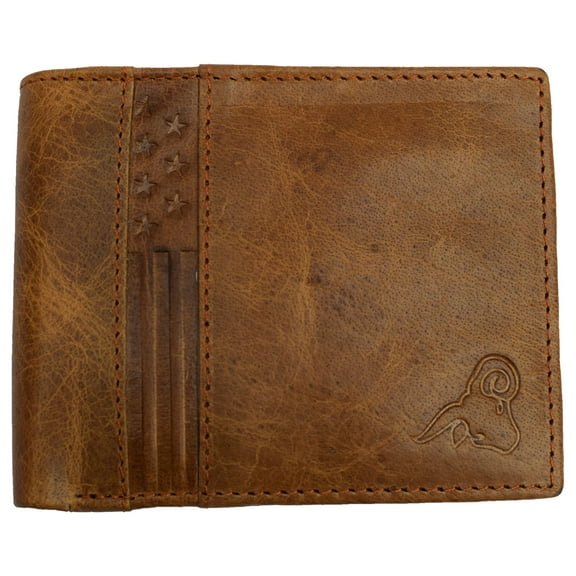 Wallet for Men’s - Genuine Leather Slim Bifold RFID Blocking Packed in Stylish Gift Box USA Series